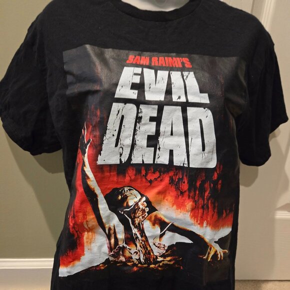 The Evil Dead Horror Movie Poster Graphic T-Shirt Size Medium - Picture 6 of 8
